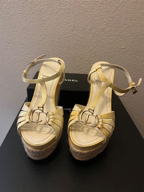 boef dior schoenen|dior platform wedge shoes.